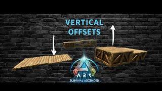 Vertical Offsets | Ark Survival Ascended | Building Tips & Tricks