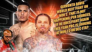 ️Gervonta “Tank” Davis Fight Update New Date Possible David Benavidez Co-Main Event 