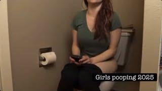 Girl poop