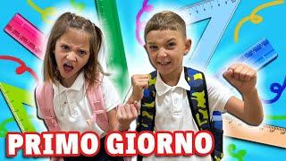 PRIMO GIORNO DI SCUOLA DIFIGLIACHIARA E FIGLIODIEGO! BACK TO SCHOOL !