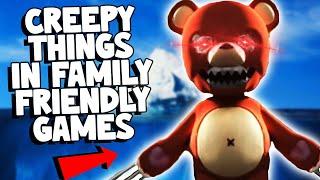 Strange & Creepy Things Found in Family Friendly Games (Iceberg Explained)