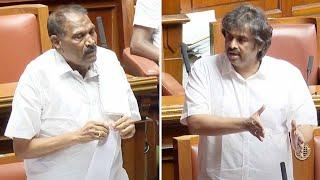 Shivalinge Gowda Vs Madhu Bangarappa in Assembly Question Hour | Karnataka Budget Session | YOYO TV