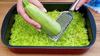 This zucchini recipe is so delicious I can make it almost every day! Zucchini with rice!