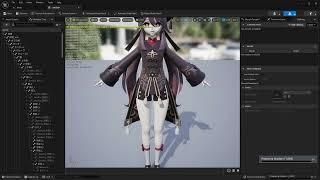 UE5Animation 16: MMD模型與動作導入 (繁中自動字幕)