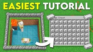 Easiest Iron Farm in Minecraft Bedrock 1.21 Tutorial! (MCPE/Xbox/PS4/Nintendo Switch/Windows10)