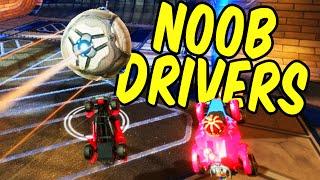 Noob Drivers - Rocket League Funny Moments and Fails