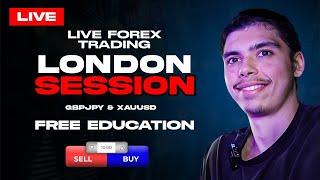  LIVE FOREX TRADING GBPJPY & GOLD | GIVEAWAY! - THURSDAY JUNE 27