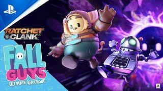 Fall Guys: Ultimate Knockout - Ratchet and Clank Limited Time Events Reveal Trailer | PS4