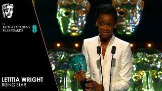 Letitia Wright Wins EE Rising Star & Delivers Heartfelt Speech | EE BAFTA Film Awards 2019