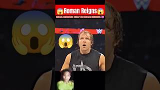 WWW Dean Ambrose Help On Roman Reigns Attitude Status #www #wwe #attitude #attitudestatus #shorts