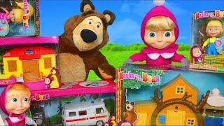 Masha and the Bear Playhouse and Dolls