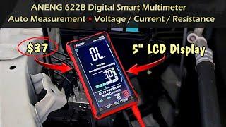 $37 Large Display Smart Multimeter | ANENG 622B