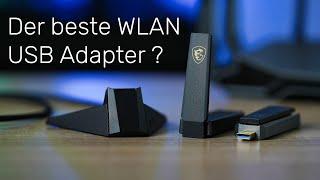 Der beste USB WLAN Stick? MSI AXE5400 WiFi USB Adapter mit Wi-Fi 6E im Test