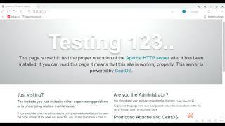 How to Install Apache (Web Server) on CentOS 7