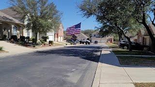 Largest American Flag Flown Behind Truck || ViralHog