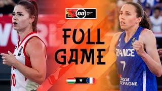 Hungary  vs France  | Women | Full Pool Game | FIBA 3x3 World Cup 2025 | 3x3 Basketball