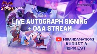 STREAMILY AUTOGRAPH SIGNING + QnA STREAM | Aug 8