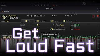 Get Loud Audio for Your Video Fast with DynAssist