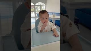 Nyam nyam babies love to eat  So Cute #cute #viral #baby #funny #like #live #shorts #trending