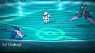 pokemon x and y wifi battle  vs  metalgearblaze battle 1