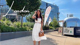 LONDON VLOG, REFORMATION TRY ON, IMMERSIVE ART, VEGAN POP UP | Alessandra Rosa