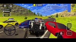 gari vs auto #100 police Drift Gari Driving