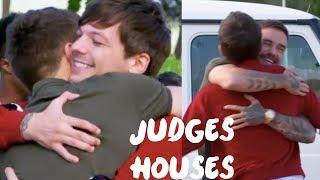 LOUIS TOMLINSON & LIAM PAYNE AT JUDGES' HOUSES (All moments)