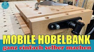 Mobile Hobelbank - ein MUSS in jeder Holzwerkstatt⎜kleine holzwerkstatt