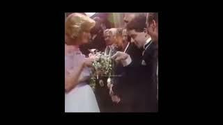 Princess Diana meeting Rowan Atkinson aka Mr bean 