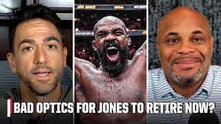  DC reacts to Jon Jones' SURPRISE retirement  Did Jones KNOW he'd lose to Tom Aspinall? | ESPN MMA