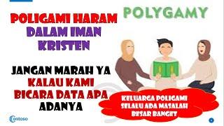 Poligami Haram, Bermasalah Dan Itu Hanya Tentang Nafsu Duniawi Semata !!