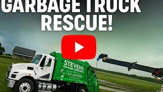 Garbage Truck driver makes the right decision and saves the day for himself