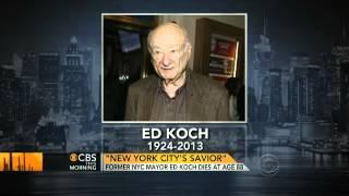 Ex-NYC Mayor Ed Koch dead at 88