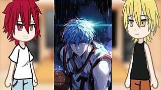 || Past Kuroko No Basket react to Kuroko || KNB || No Angst ||