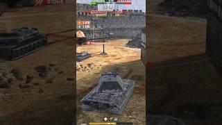 E100 эффективно выдает на 8000 в WOT Blitz #shorts #wotblitz #tanksblitz #wotb #вотблиц