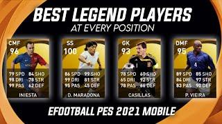 Best Legend Players From Every Position