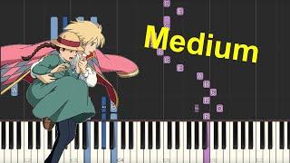 Merry-Go-Round of Life (TikTok Version) from Howl’s Moving Castle // Medium // Piano Tutorial