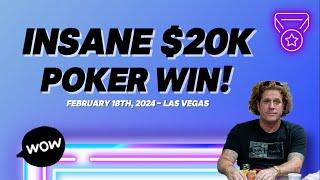 INSANE POKER HAND  High Stakes... Yoh Viral | Brian Green | Keir Sullivan