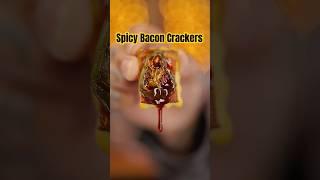 Spicy Bacon Crackers are the PERFECT easy appetizer. #appetizer #easyrecipe #gamedayfood #tftibbq