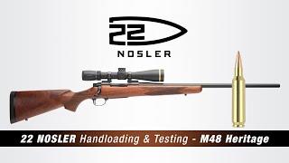 The 22 Nosler in a M48 Heritage