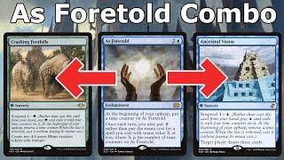 FOR FREEEEEE!  As Foretold Cascade Combo (Legacy Rhino Cascade MTG)