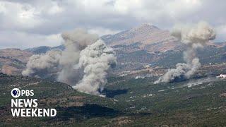 News Wrap: Israel’s military conducts more airstrikes in Lebanon and Gaza