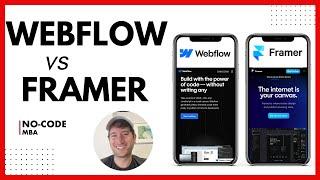 Webflow vs Framer: key differences and pricing explained (2024)