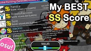 [osu!] Halcyonic Falcon X - Fallen Blood [Godcat] SS