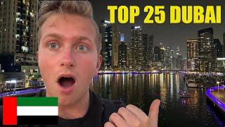 Top 25 Things to do in DUBAI