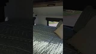 Luxury Comfortable Queen Size Bed In 20 ft. Cozy Rv! #shorts #ljandoree #rvlife