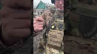 Ukrainian Soldier Demonstrates Fiber Optic Cord for FPV Drоnе #warinukraine #drone