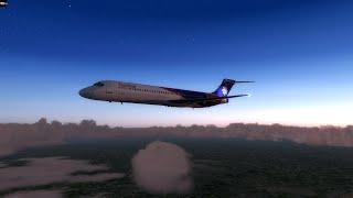 P3Dv4 | FNO | TFDI 717 | KMSO - KMSP