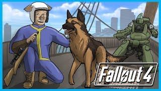 Fallout 4 Funny Adventures Ep. 1 - Raider Bases and the U.S.S. Constitution! (FO4 Funny Moments)