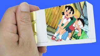 Shizuka's skirt was lifted-Doraemon Flipbook-438